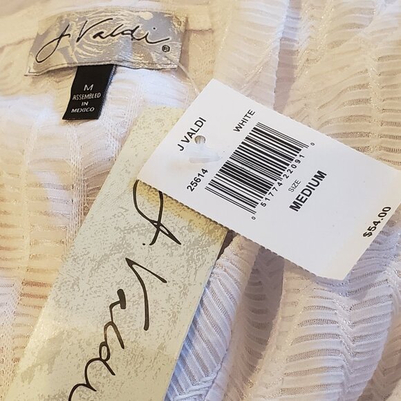 J Valdi White Hooded Bathing Suit Cover Up - Picture 7 of 9